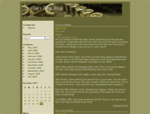 Tablet Screenshot of alansblog.royal-liquors.com